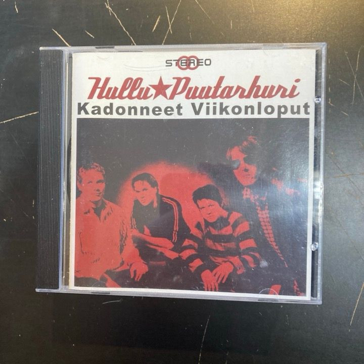 Hullu Puutarhuri - Kadonneet viikonloput CDEP (VG/M-) -pop rock-